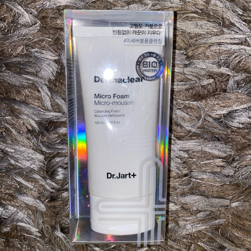 NEW Never Opened Dr. Jart Dermaclesr Micro Foam Cleanser